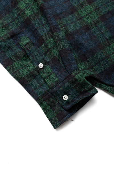 L/S 2 Pocket Work Shirt - Blackwatch Cotton Tweed Check