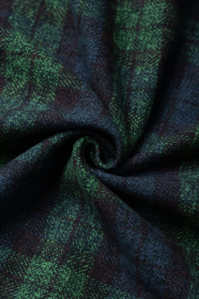 L/S 2 Pocket Work Shirt - Blackwatch Cotton Tweed Check