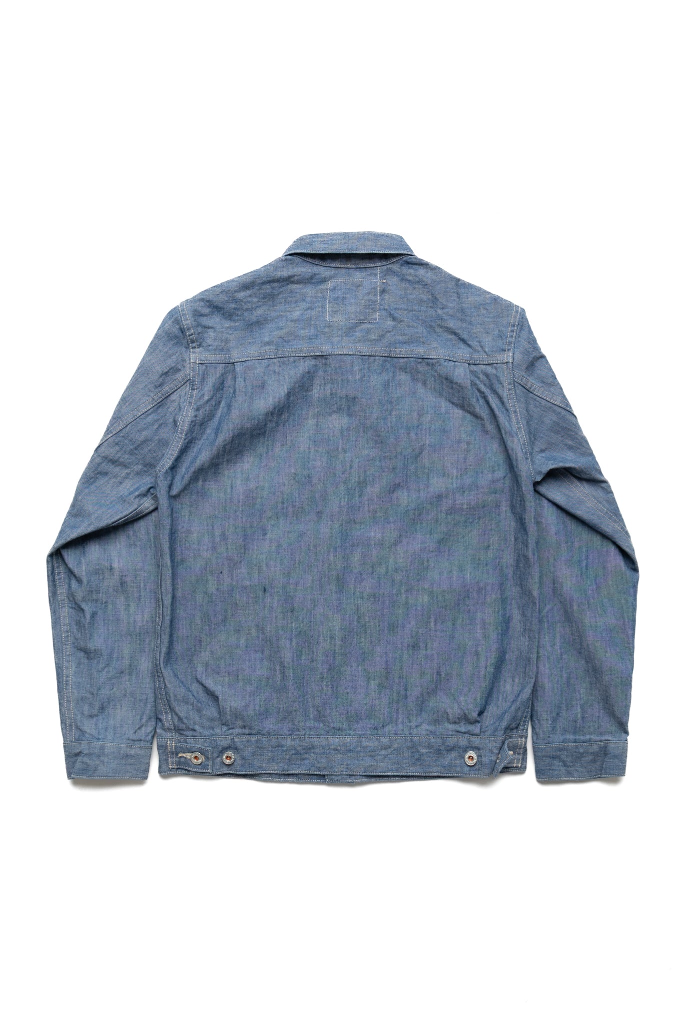 02516P-SHVCH 13oz Super Heavy Chambray Type ll Jacket With Warm Pocket