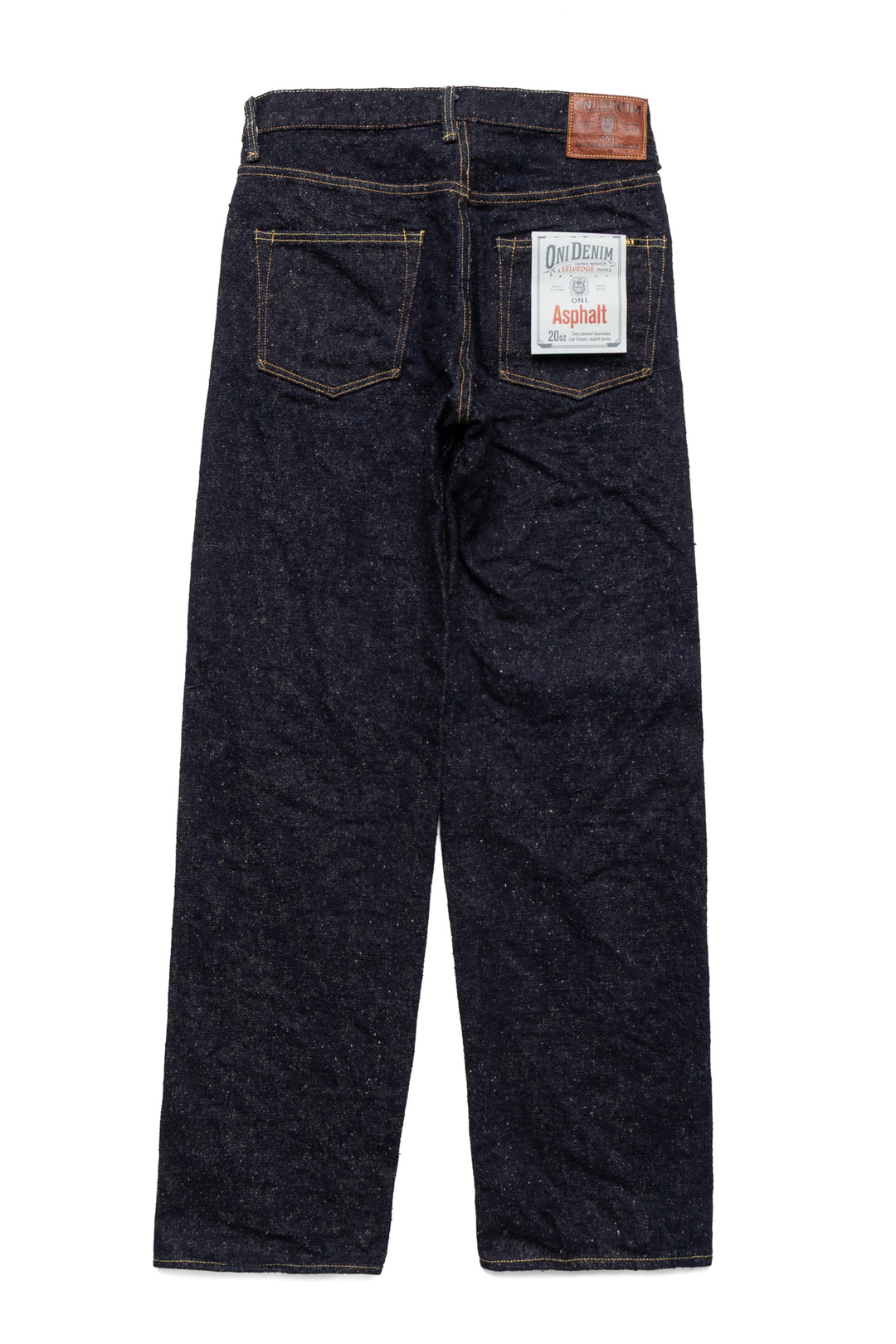Oni Denim 200ZR-Asphalt Wide Straight 20oz Asphalt Denim – BLUE IN