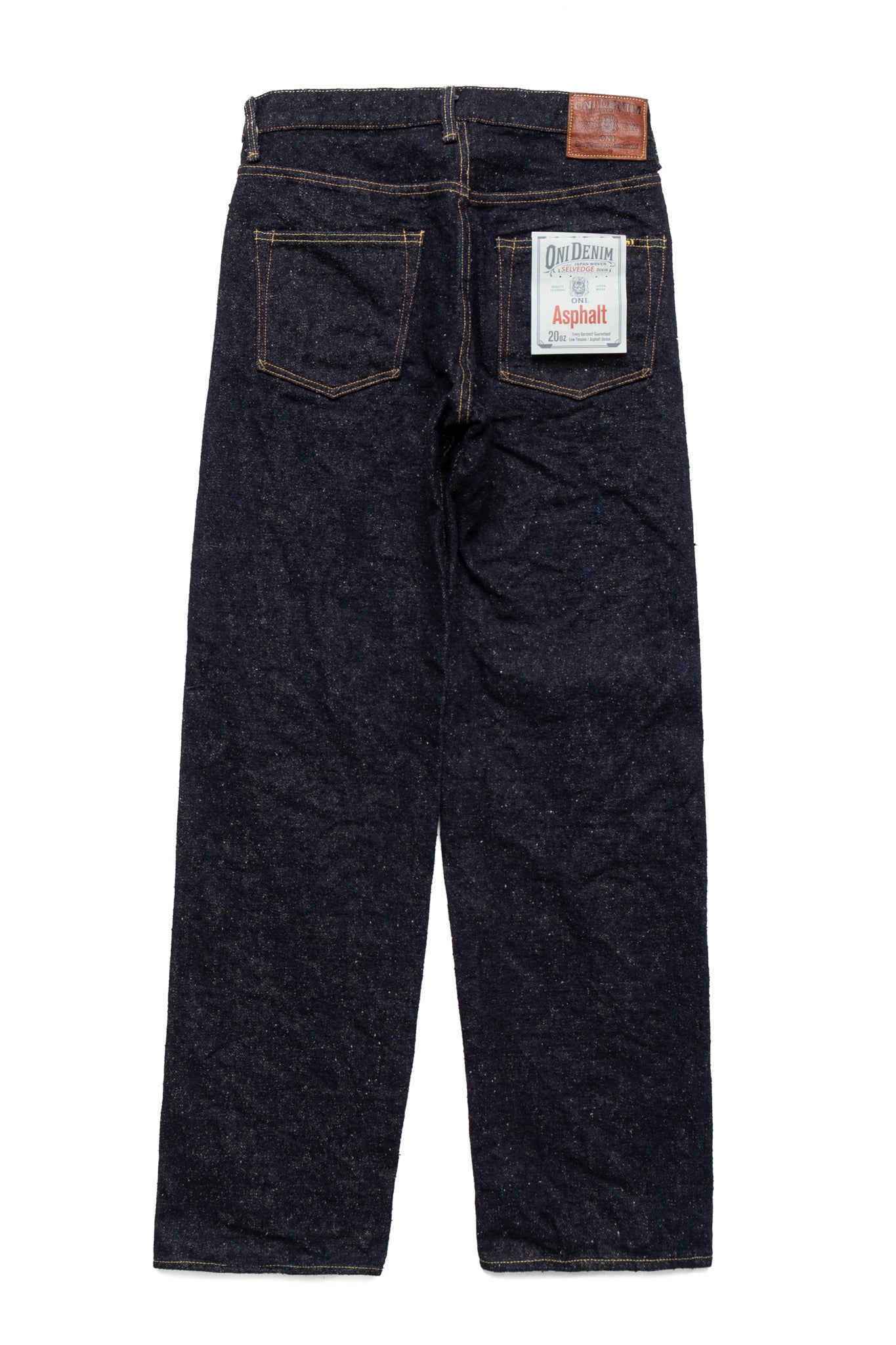 200ZR-Asphalt Wide Straight 20oz Asphalt Denim
