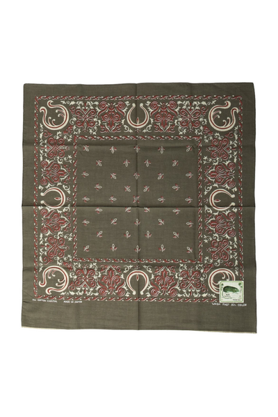 Fastcolor Selvedge Bandanna (ANTLER NAJA)