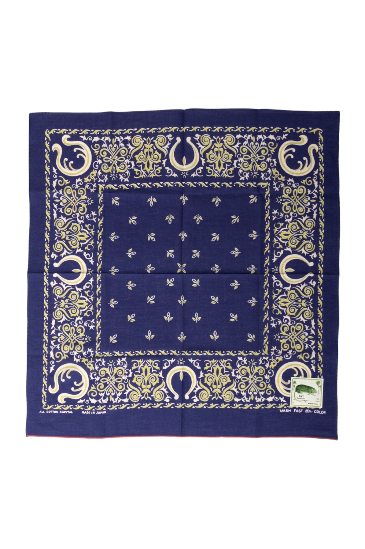 Fastcolor Selvedge Bandanna (ANTLER NAJA)