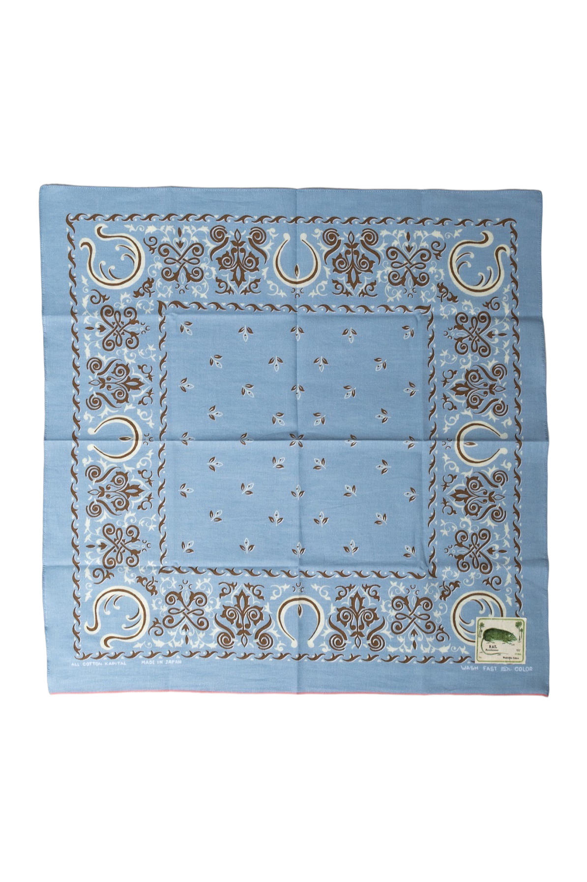 Fastcolor Selvedge Bandanna (ANTLER NAJA)