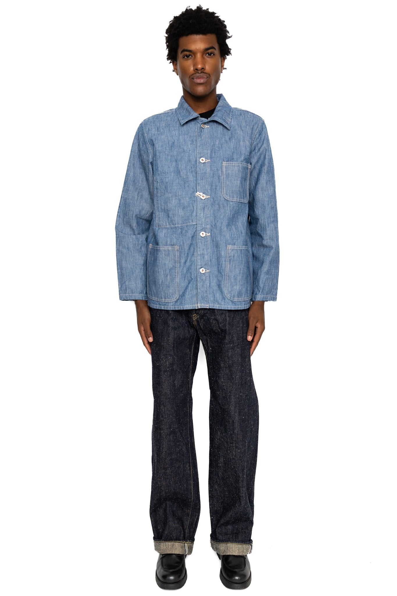 222-13.7NEP Super Wide Straight 13.7oz NEP Denim