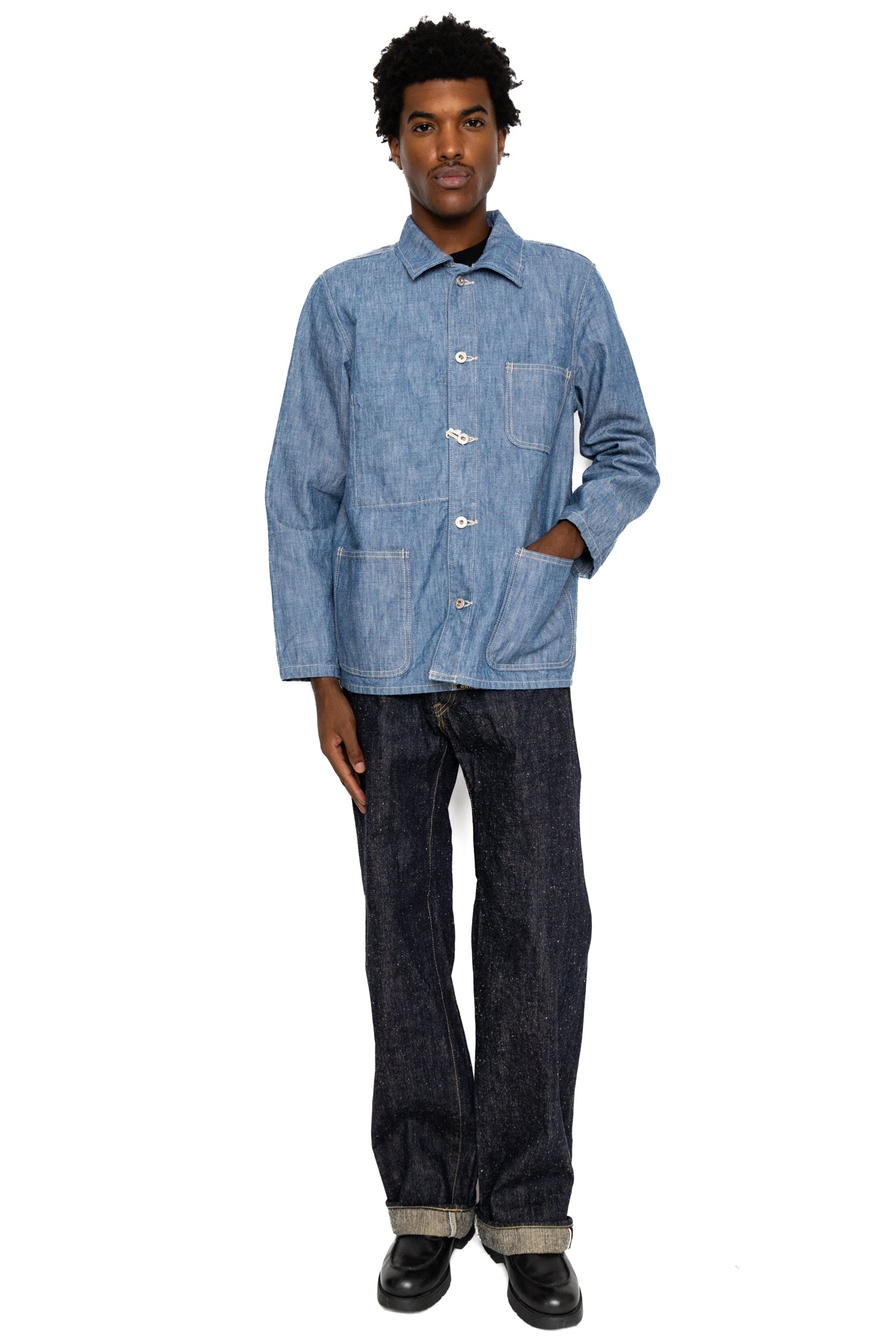 03501-SHVCH 13oz Super Heavy Chambray Coverall