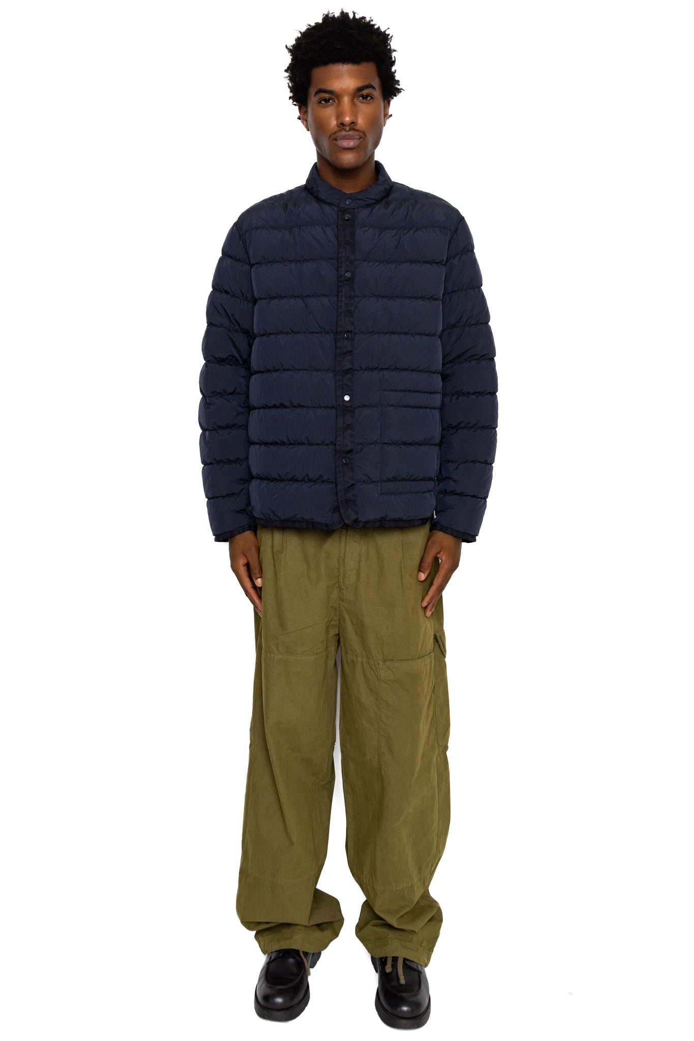 Medium Jacket In Micro Kei - Total Eclipse