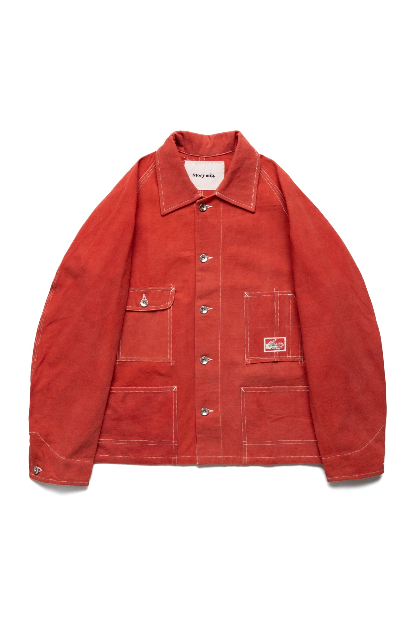 Railroad Jacket - Pink Wonky-Wear