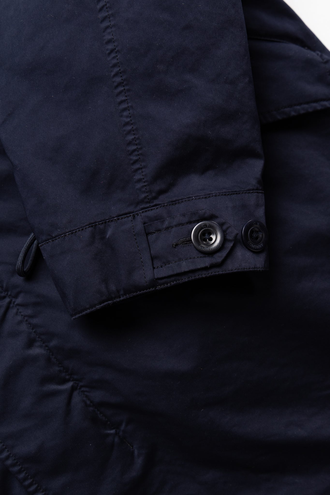 Long Jacket In Micro Kei - Total Eclipse