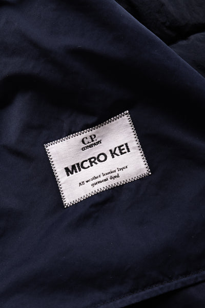 Long Jacket In Micro Kei - Total Eclipse