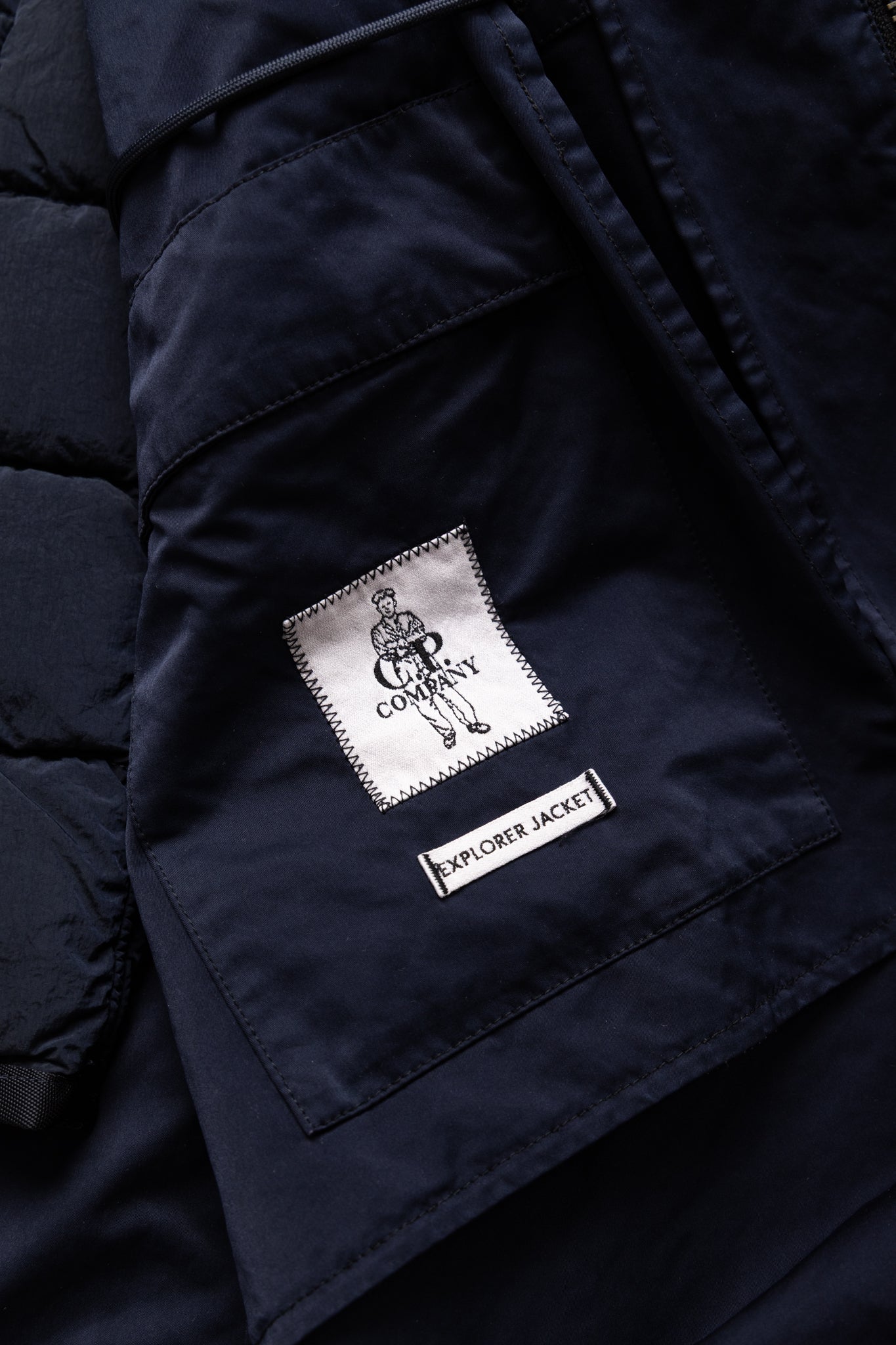 Long Jacket In Micro Kei - Total Eclipse