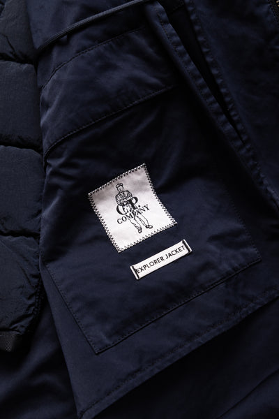Long Jacket In Micro Kei - Total Eclipse