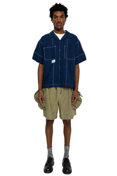Brake Shirt - Indigo Wonky-Wear