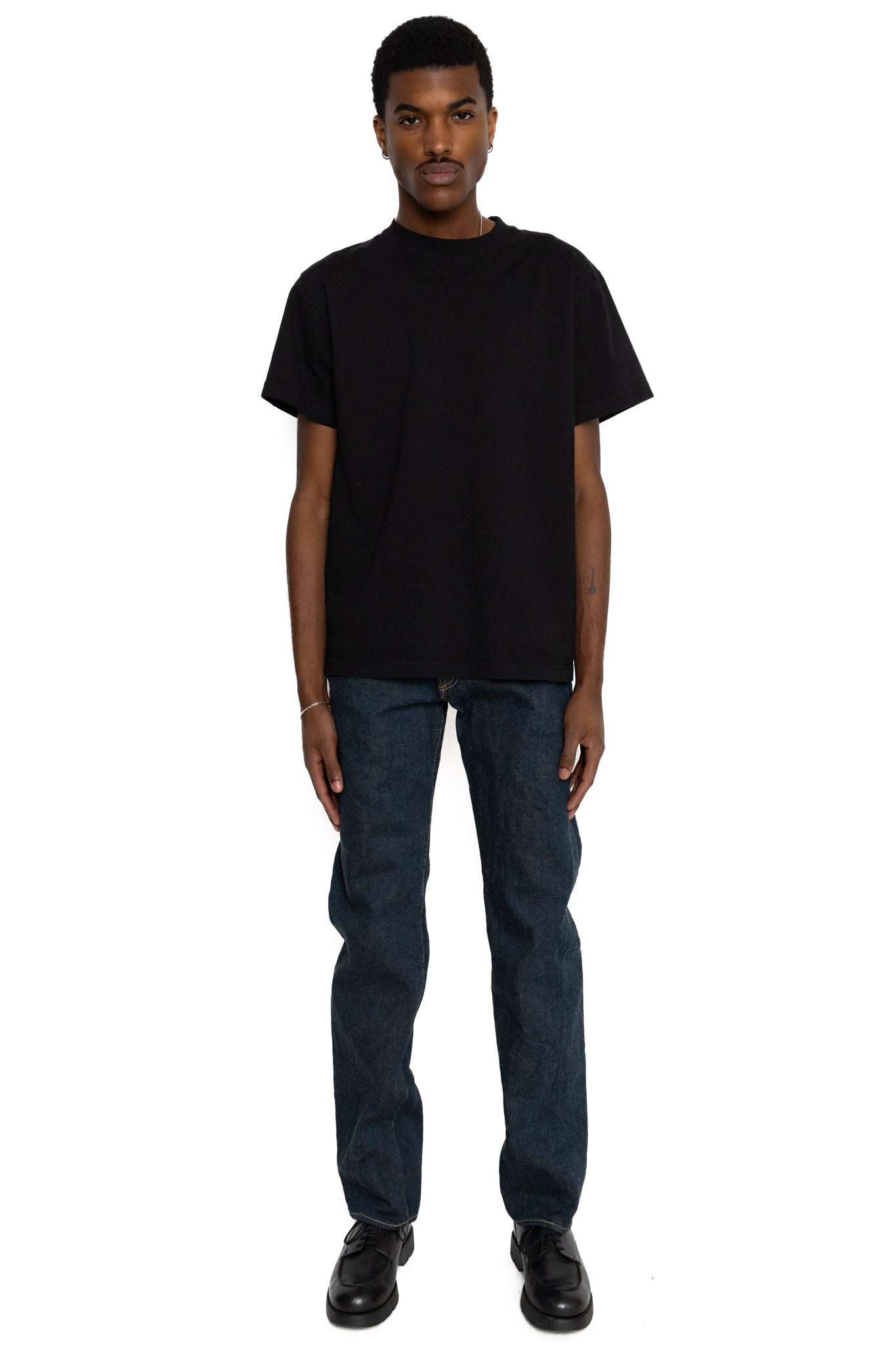 288ZR-KAKBR 20oz Secret Denim Kabukimimi Regular Straight - Kakishibu Color Weft