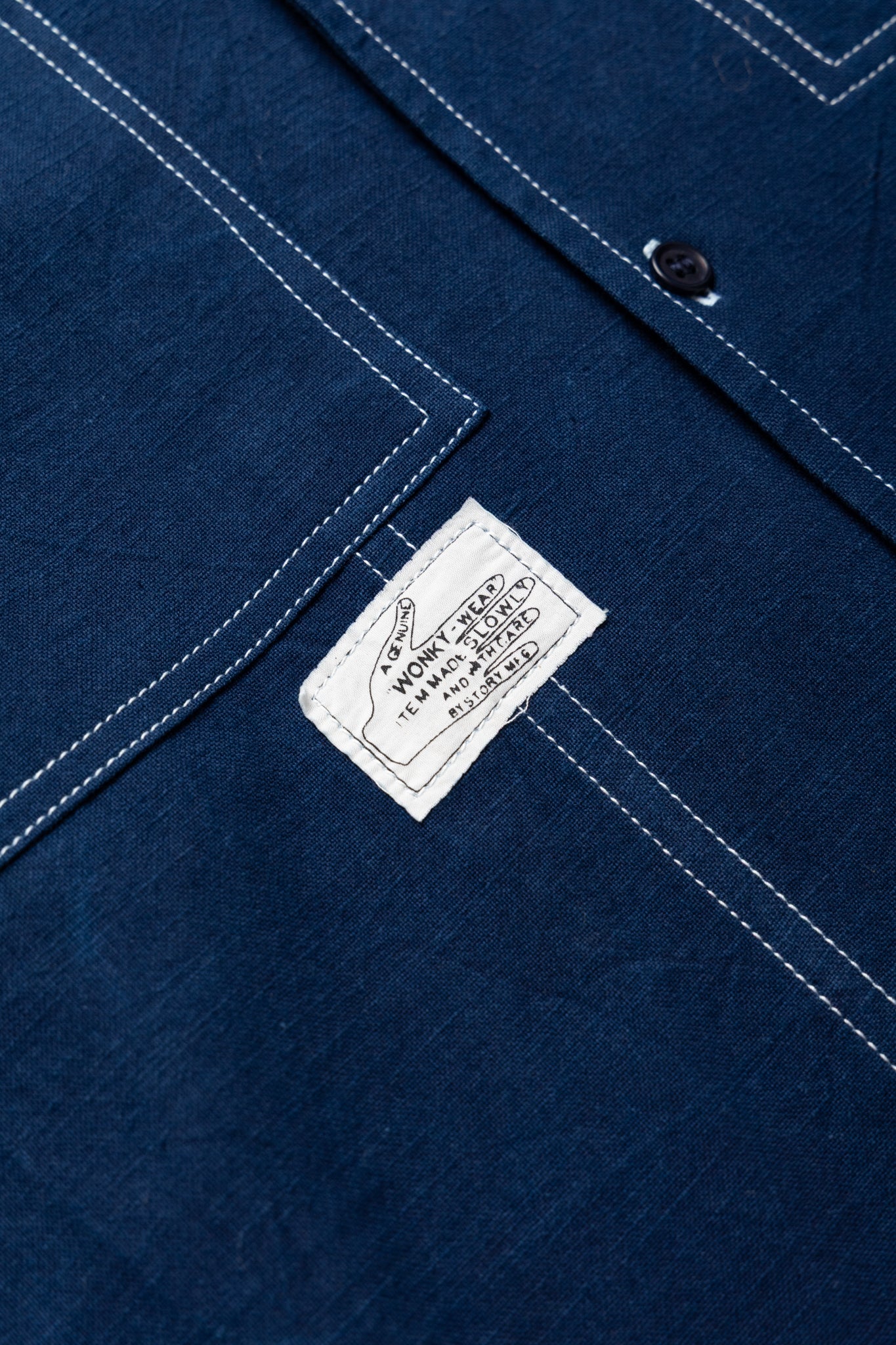 Brake Shirt - Indigo Wonky-Wear