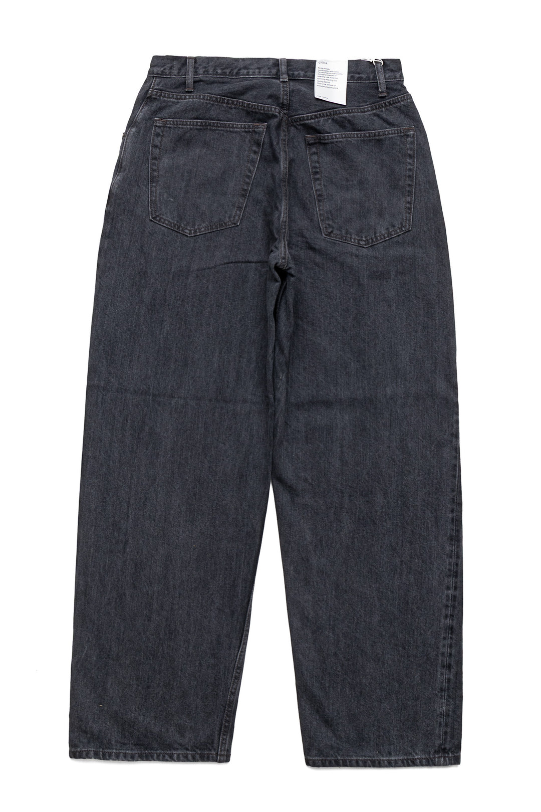 CIOTA Baggy 5 Pocket Pants - Medium Black – BLUE IN GREEN SOHO