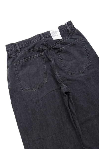Baggy 5 Pocket Pants - Medium Black