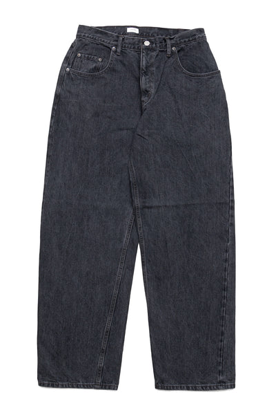 Baggy 5 Pocket Pants - Medium Black