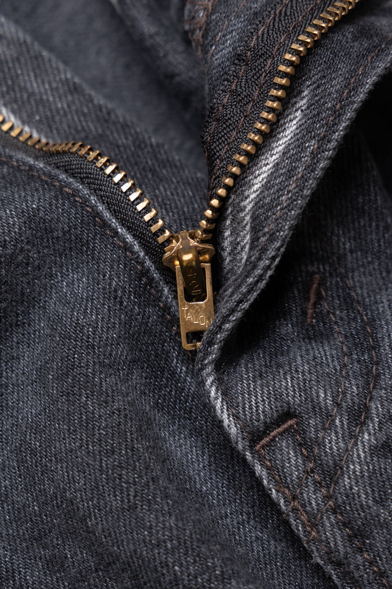 Baggy 5 Pocket Pants - Medium Black