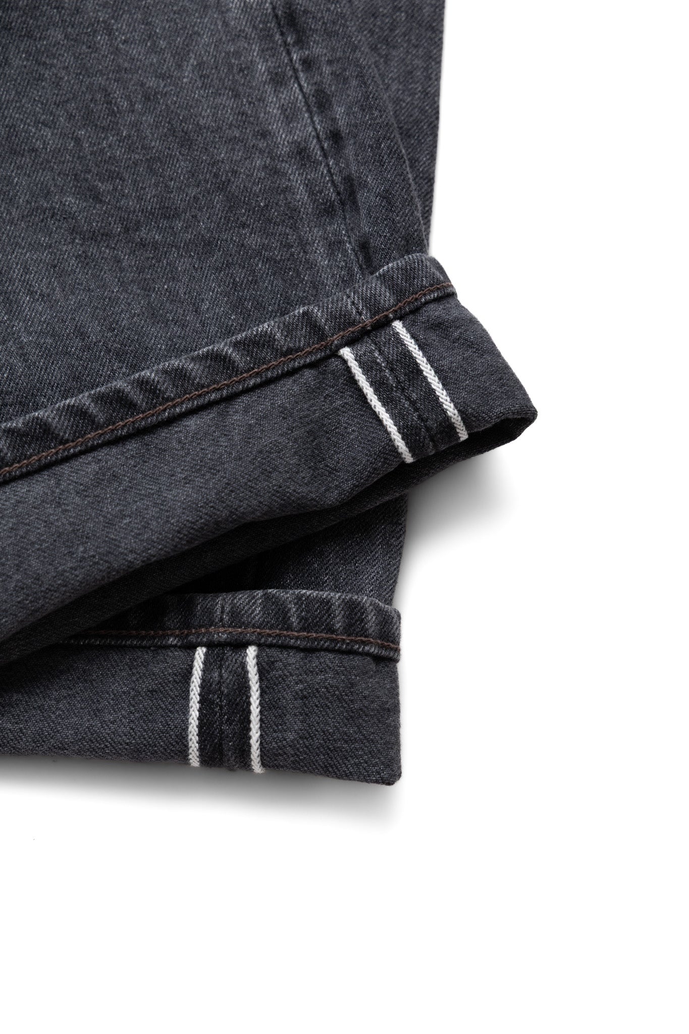 Baggy 5 Pocket Pants - Medium Black