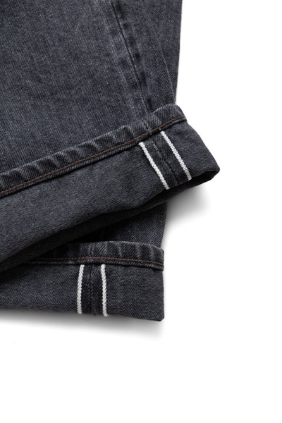 Baggy 5 Pocket Pants - Medium Black