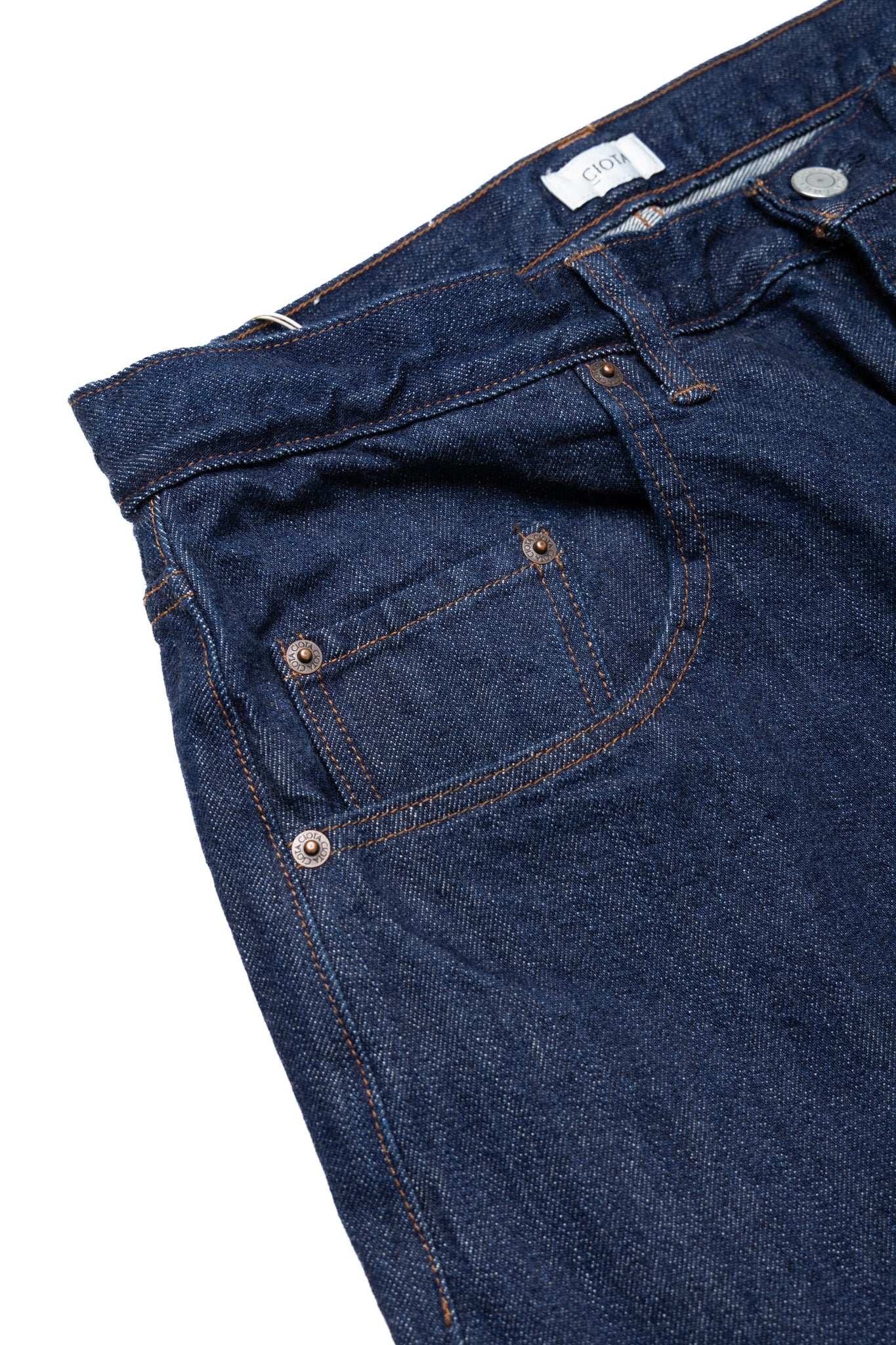 Baggy 5 Pocket Pants - Indigo