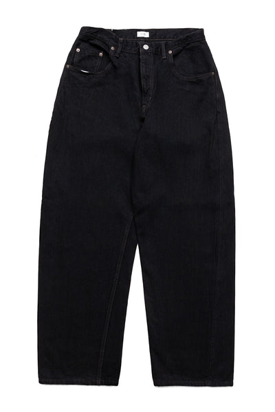 Baggy 5 Pocket Pants - Black