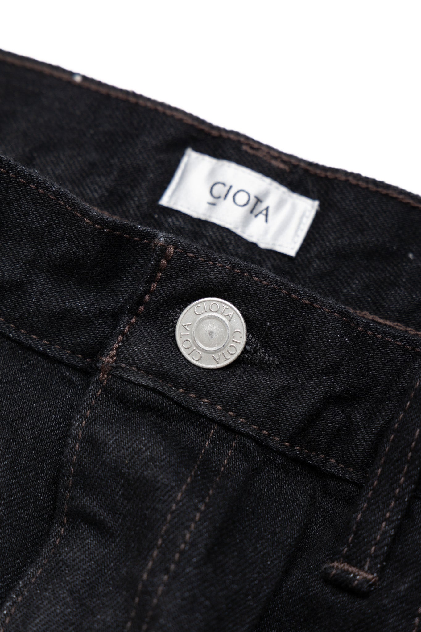 Baggy 5 Pocket Pants - Black