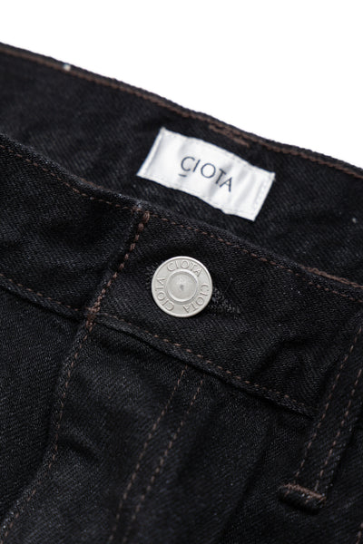 Baggy 5 Pocket Pants - Black