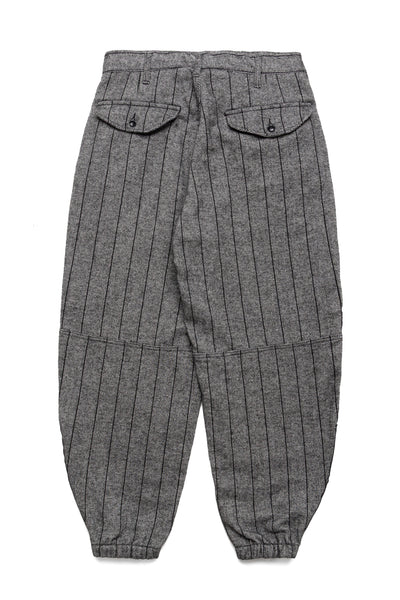 IAC Pant Wool Striped HB - Dk. Grey
