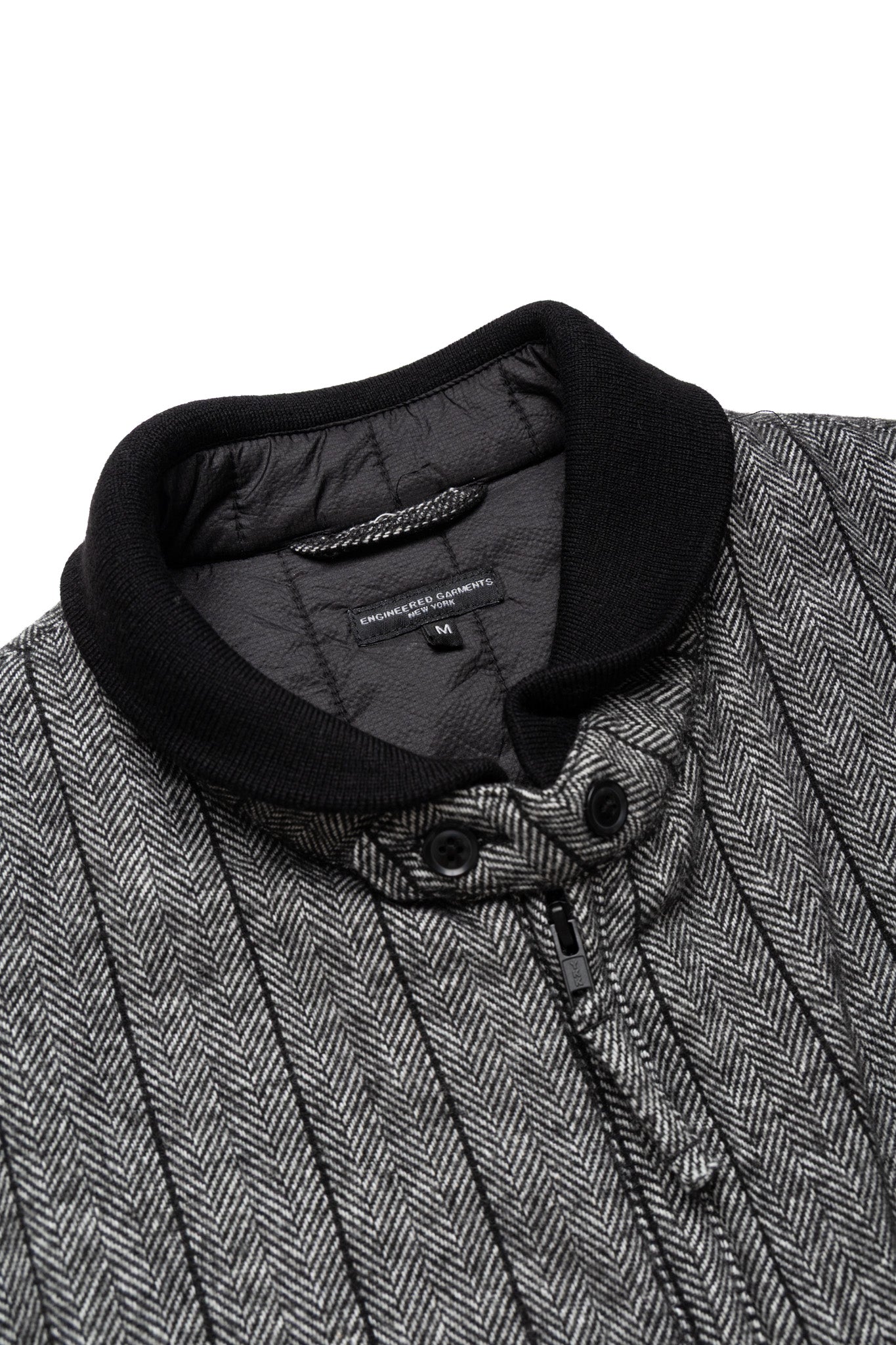 LL Vest Wool Striped HB - Dk. Grey