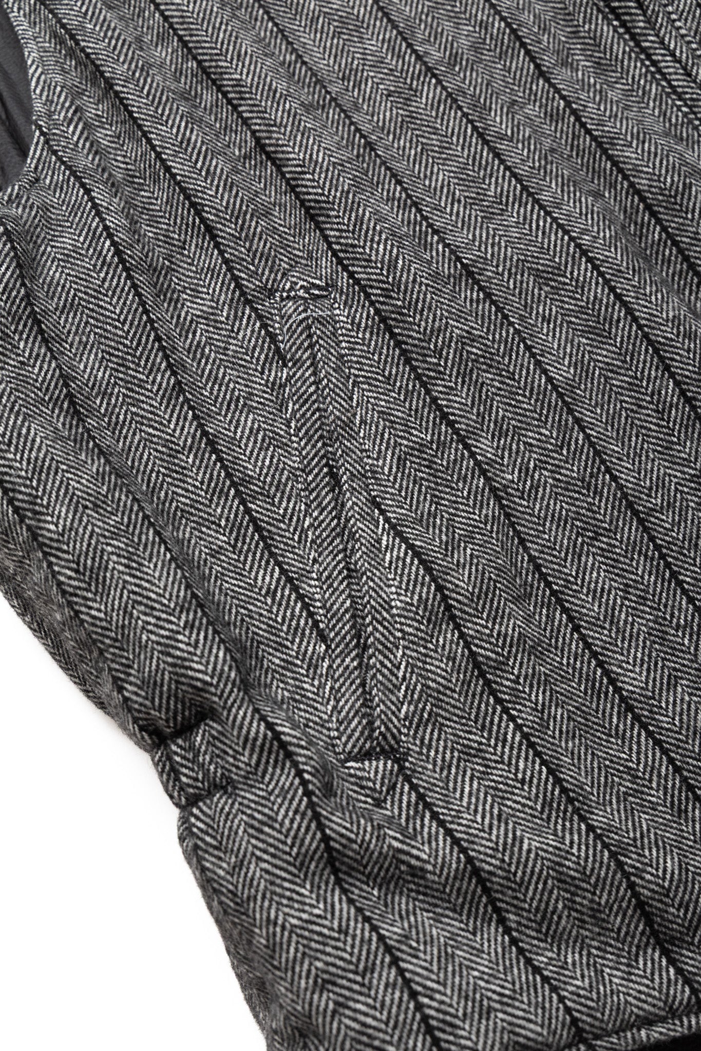 LL Vest Wool Striped HB - Dk. Grey