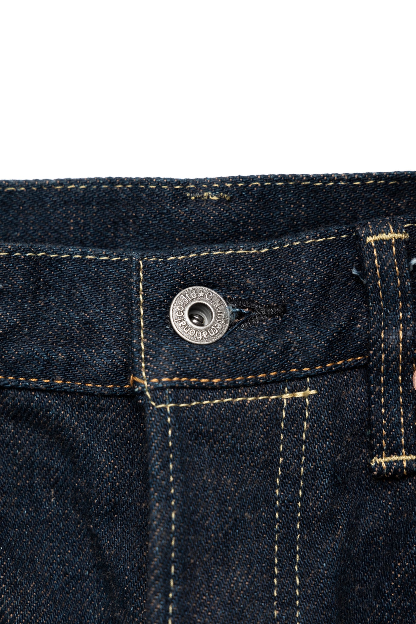 288ZR-KAKBR 20oz Secret Denim Kabukimimi Regular Straight - Kakishibu Color Weft