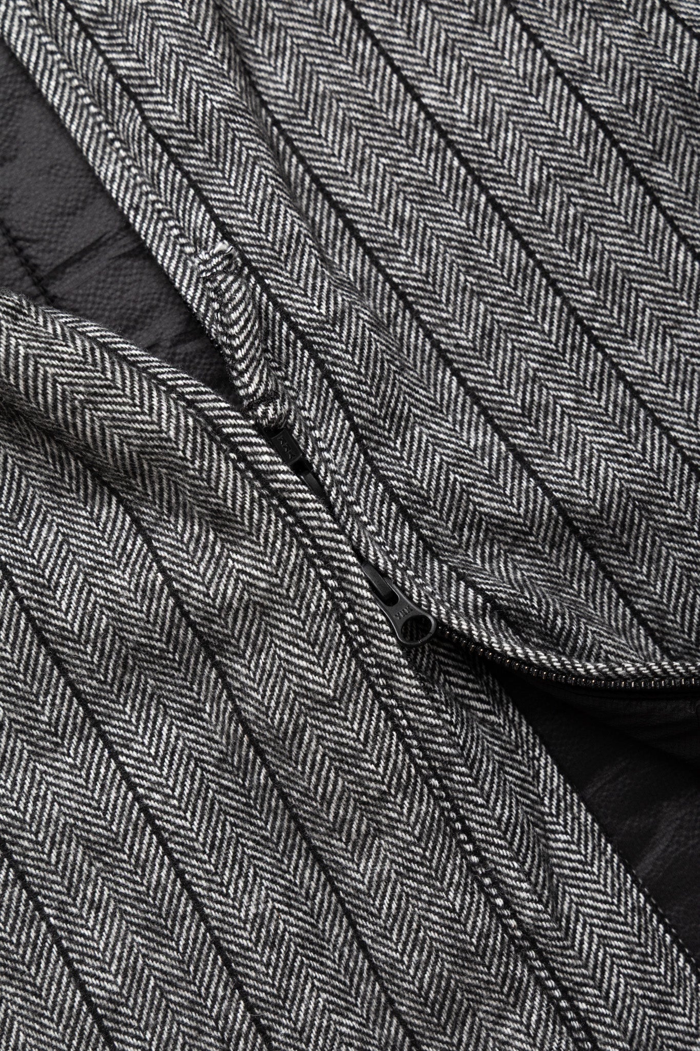 LL Vest Wool Striped HB - Dk. Grey