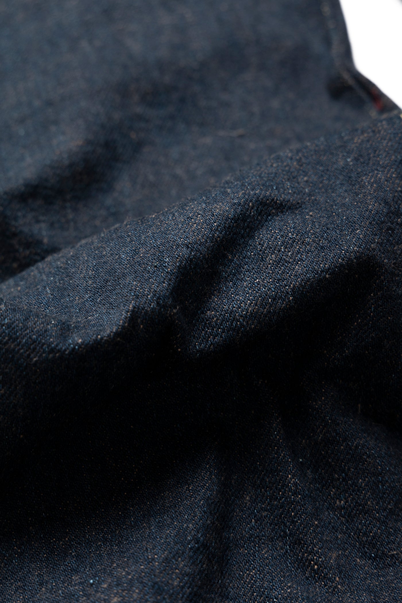 288ZR-KAKBR 20oz Secret Denim Kabukimimi Regular Straight - Kakishibu Color Weft