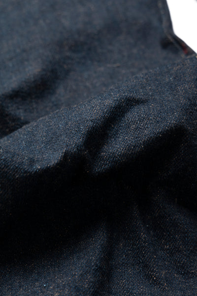 288ZR-KAKBR 20oz Secret Denim Kabukimimi Regular Straight - Kakishibu Color Weft