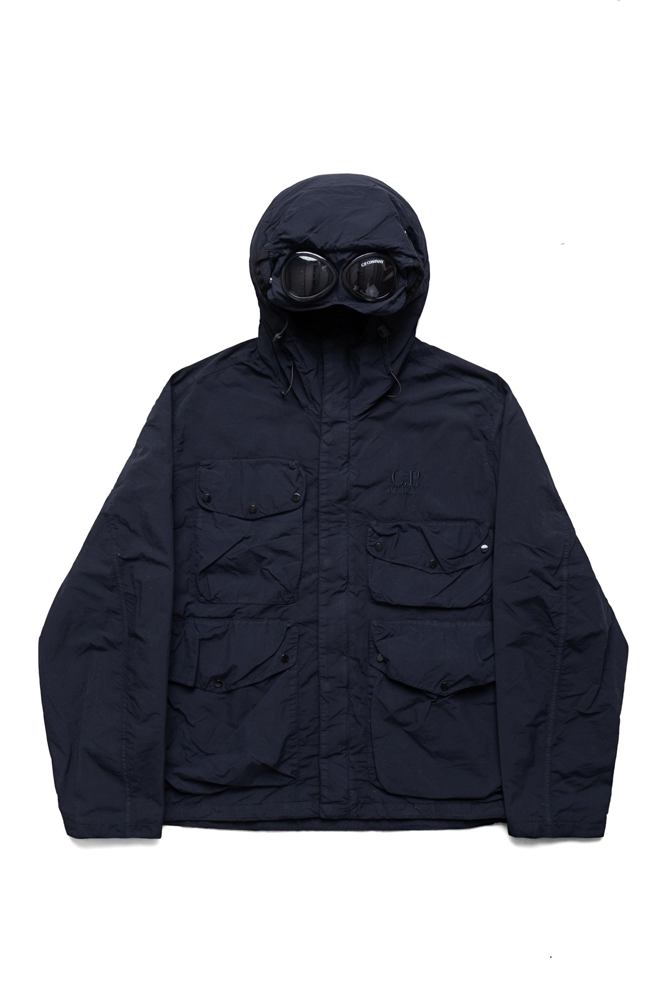 Flat Nylon Goggle Jacket - Total Eclipse