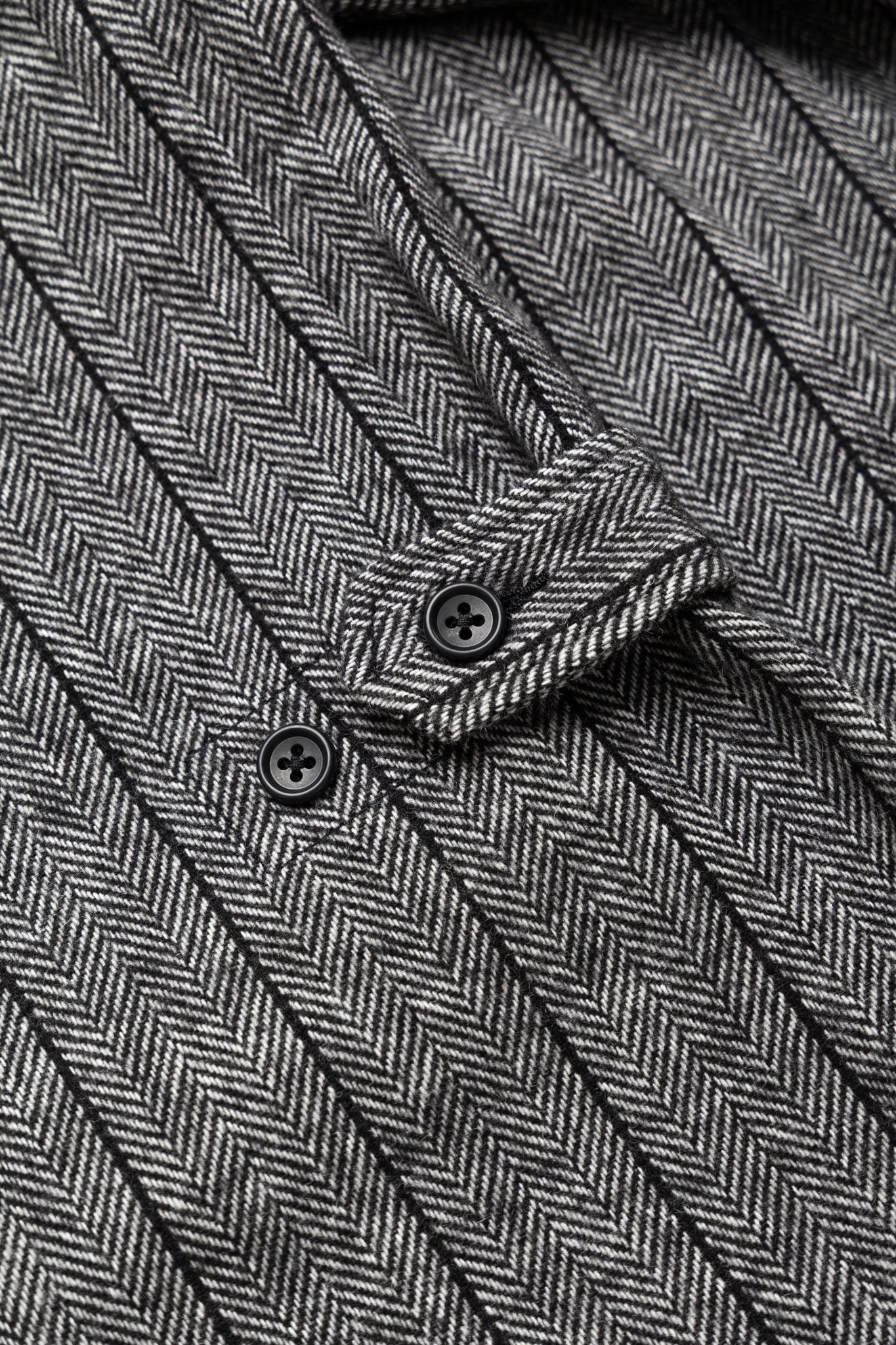 Loiter Jacket Wool Striped HB - Dk.Grey