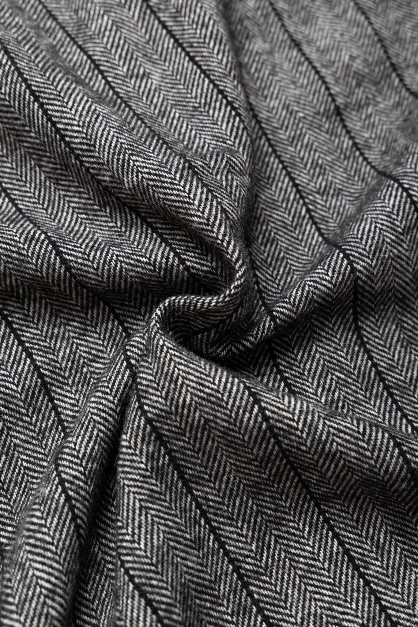 Loiter Jacket Wool Striped HB - Dk.Grey