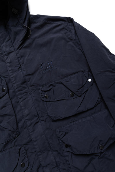 Flat Nylon Goggle Jacket - Total Eclipse