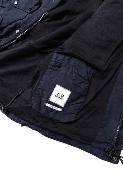 Flat Nylon Goggle Jacket - Total Eclipse