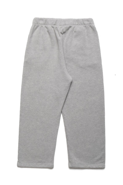 Cropped Relaxed Pant Heavyweight Fleece - Heather Grey