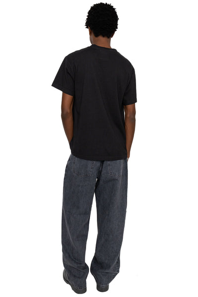 Baggy 5 Pocket Pants - Medium Black