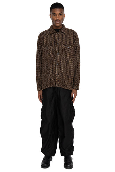 Smokey Shirt AC/PE/W Mall Cloth - Brown