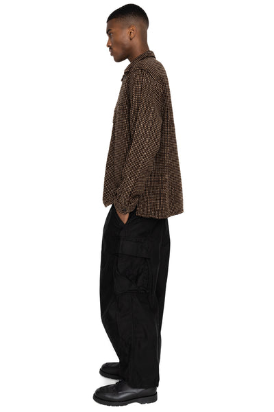 Smokey Shirt AC/PE/W Mall Cloth - Brown