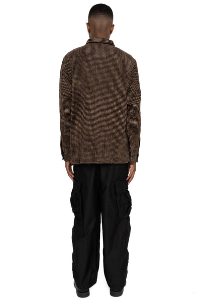 Smokey Shirt AC/PE/W Mall Cloth - Brown