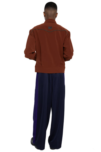 Piping Cowboy Jac PE/PU Double Cloth - Brown