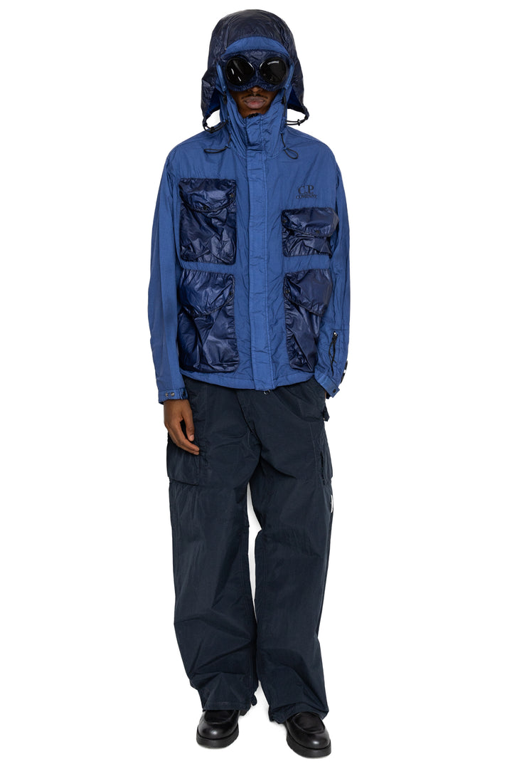 C.P. COMPANY Goggle Jacket - Oceana – BLUE IN GREEN SOHO