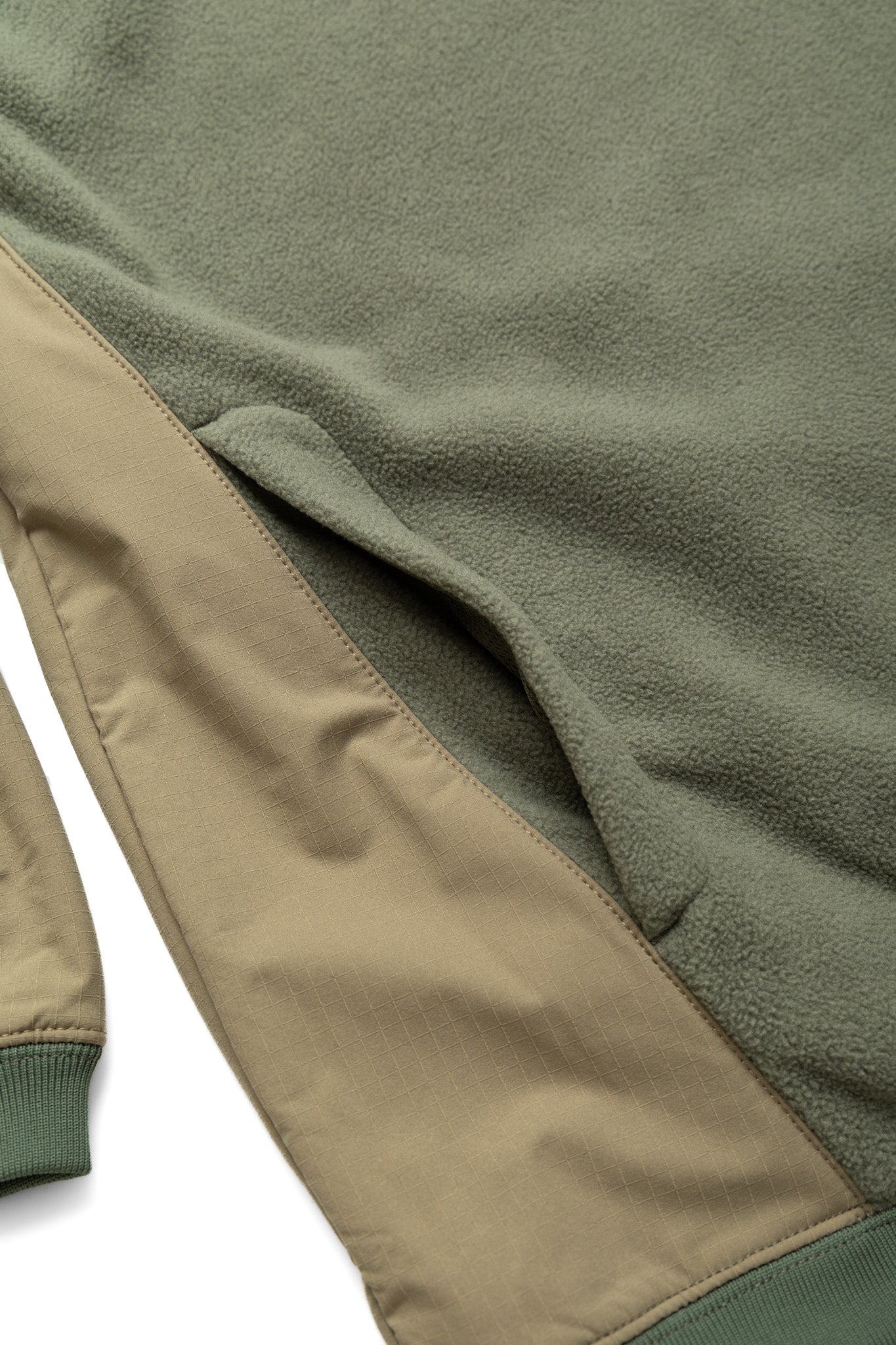 Mil Athletic Half Zip Fleece - Olive