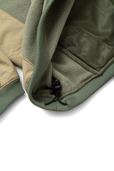 Mil Athletic Half Zip Fleece - Olive